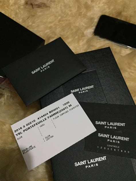 some ysl do not come with authenticity cards|authentic ysl bags.